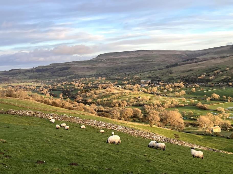 West BurtonThe Granary, Old Corn Mill, Yorkshire Dales公寓 外观 照片