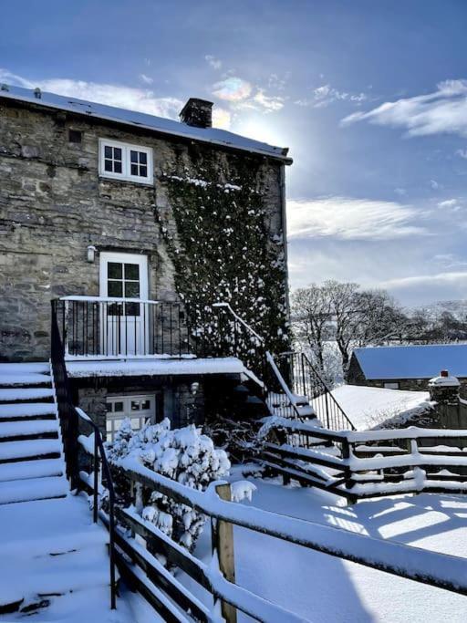 West BurtonThe Granary, Old Corn Mill, Yorkshire Dales公寓 外观 照片